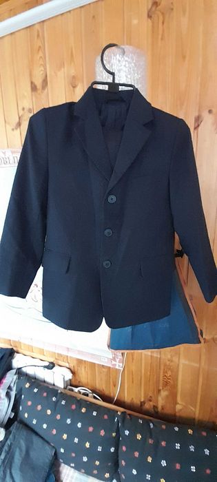 шкільний костюм-трійка на 1 клас, шерсть, фабрика 6-7 рр. 122-128