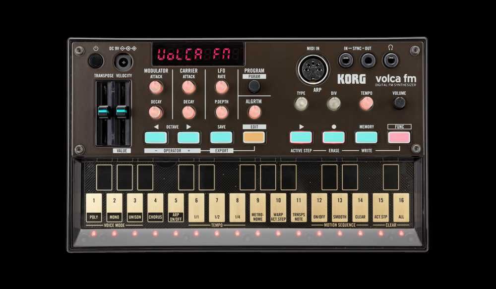 KORG VOLCA-keys\fm\bass