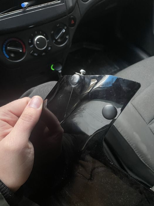 Дефлектор капота мухобойка Chevrolet Aveo T250