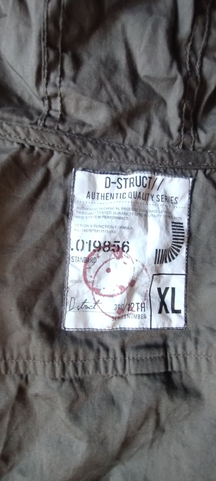 Koszula z kapturem militarna D-Struct Authentic Quality Series