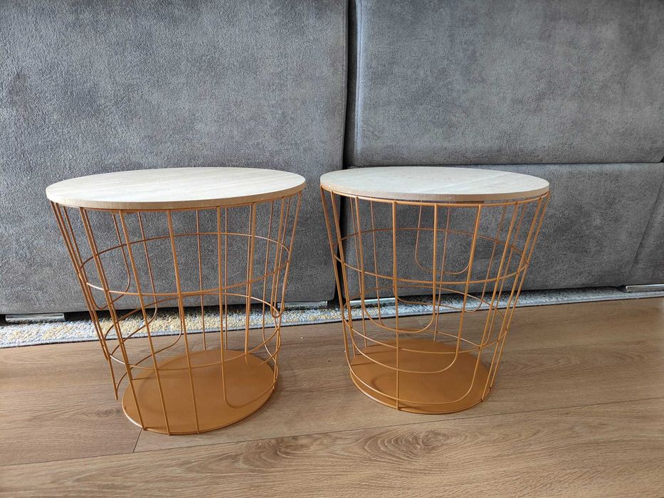 2 Mesas de apoio 38 cm