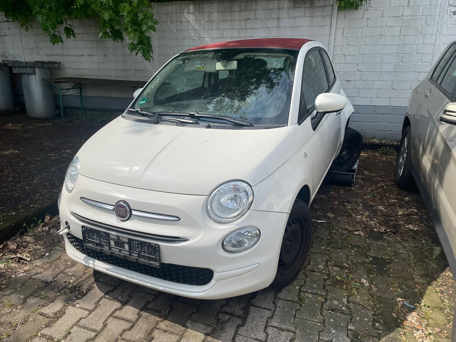 Fiat 500 panorama dach 1.2 uszkodzony