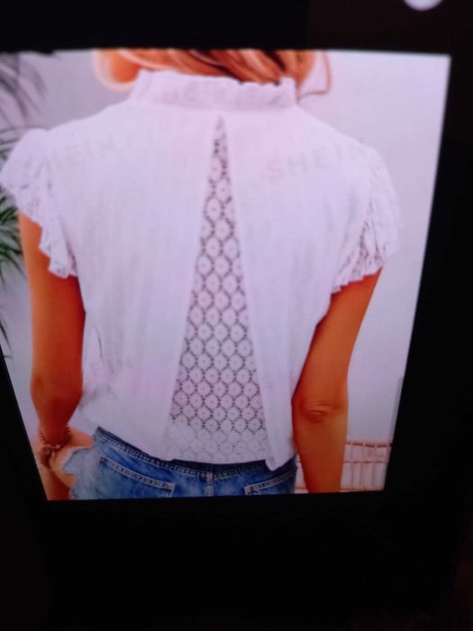 Blusa elegante Branca