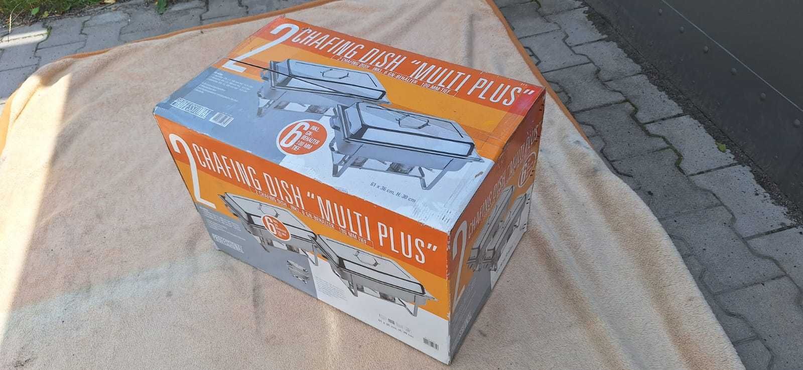Zestaw  Chafing Dish „Multi Plus” – Nowy – Podgrzewacze