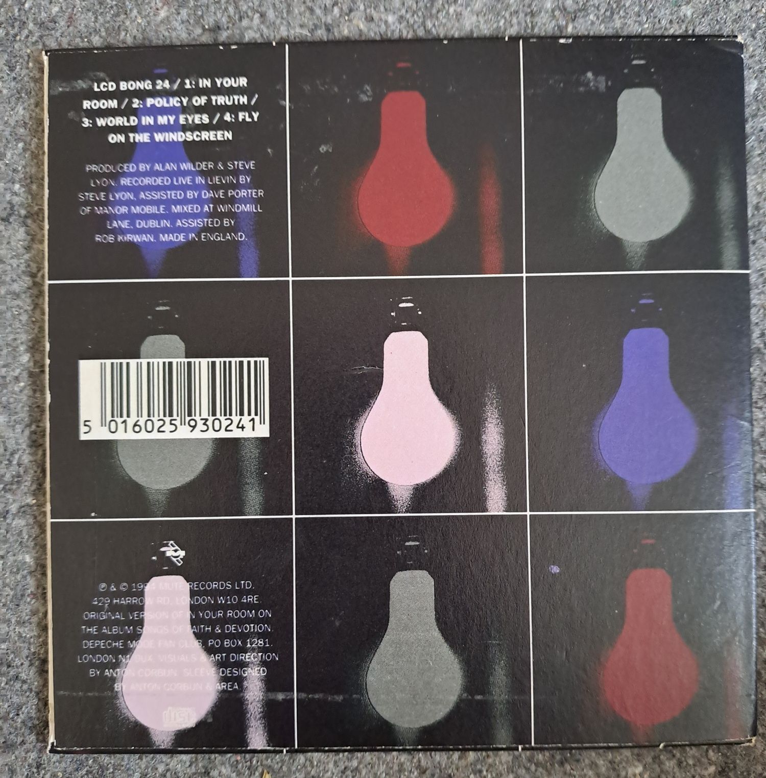 Depeche Mode In Your Room Uk cd