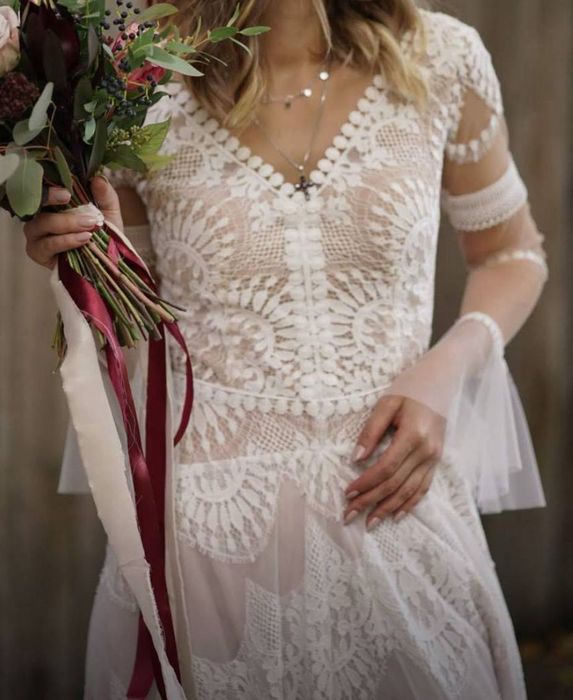 Весільна сукня в стилі бохо