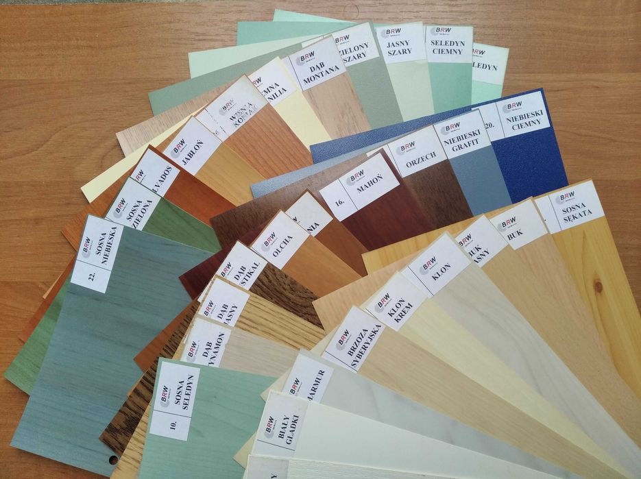 Каталог взірців плівки PVC фірми BRW