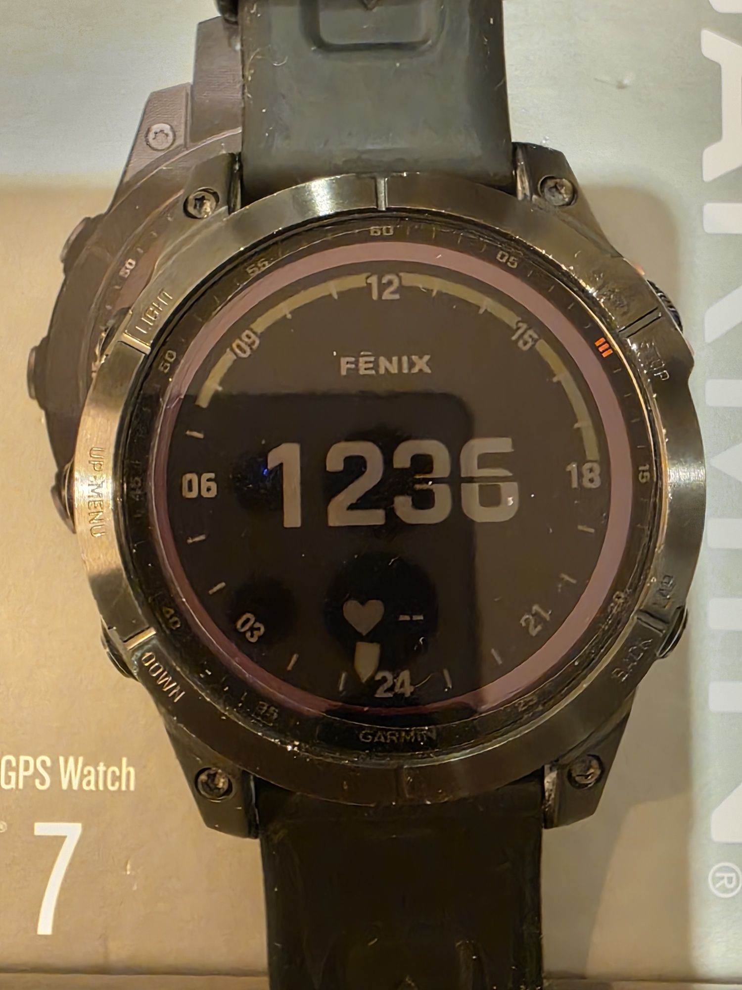Garmin FENIX 7 Solar - Cinzento ardosia