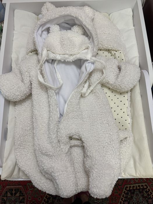 Конверт+комбенізон+шапочка.