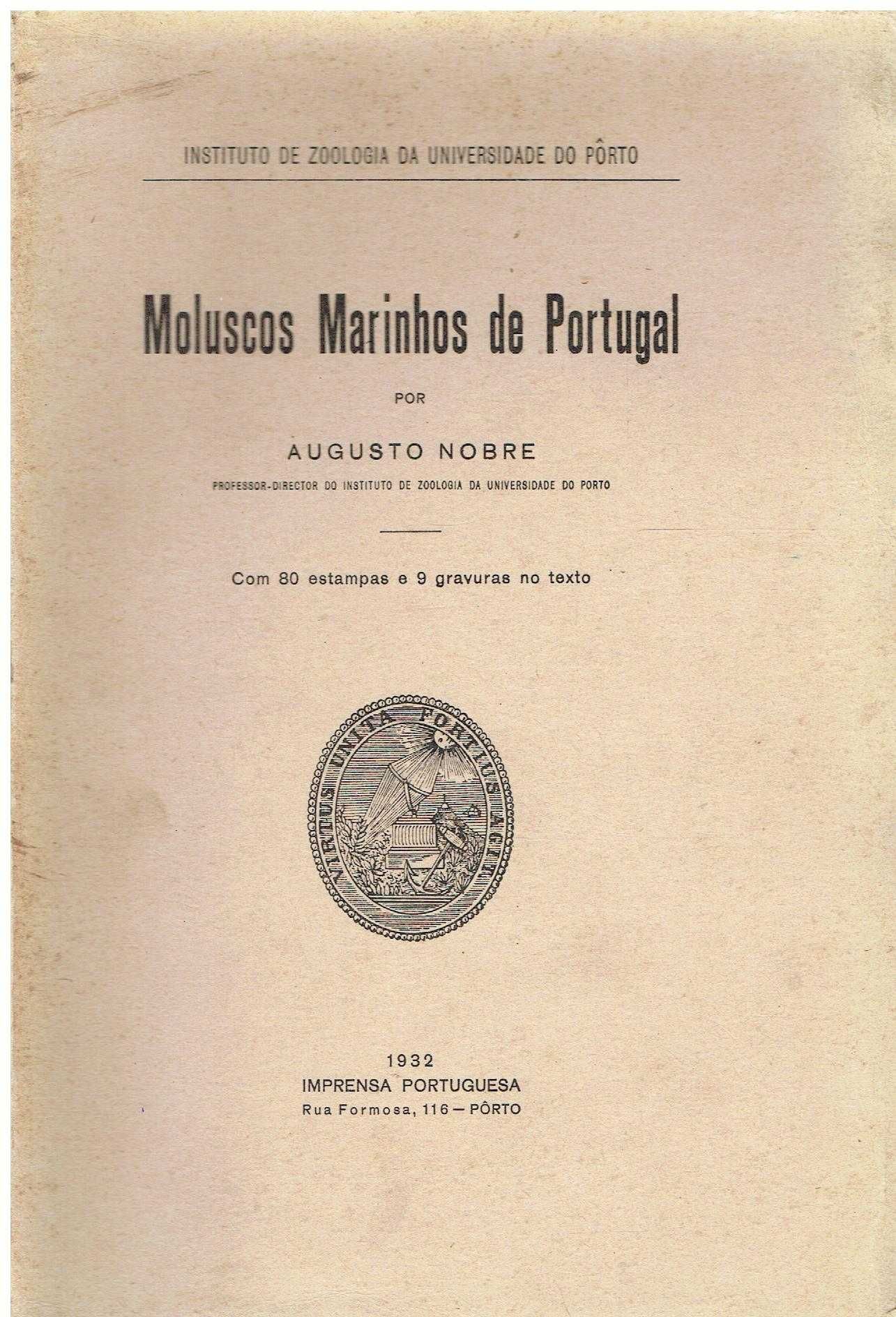 14456

Moluscos marinhos de Portugal  
por Augusto Nobre.