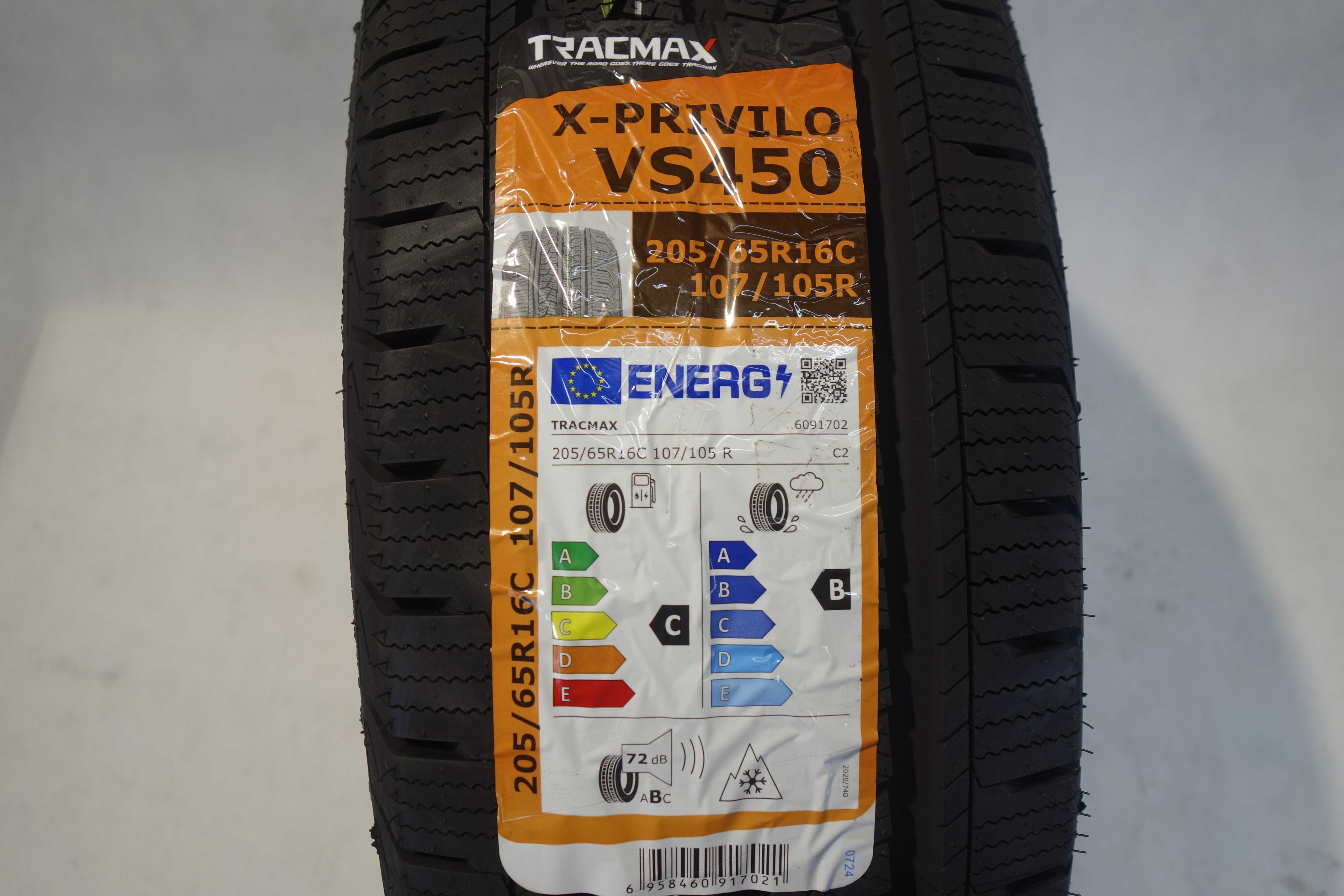 NOWE Opony zimowe 205/65/16C - TRACMAX X-Privilo Vs450