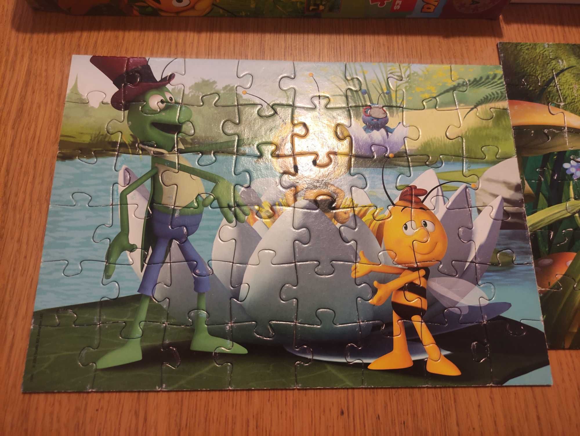 Puzzle Pszczółka Maja Educa 2x48 sztuk