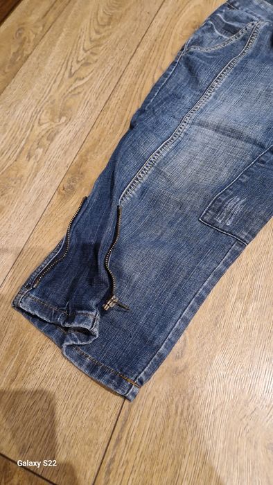 Spodnie damskie rybaczki z zamkiem