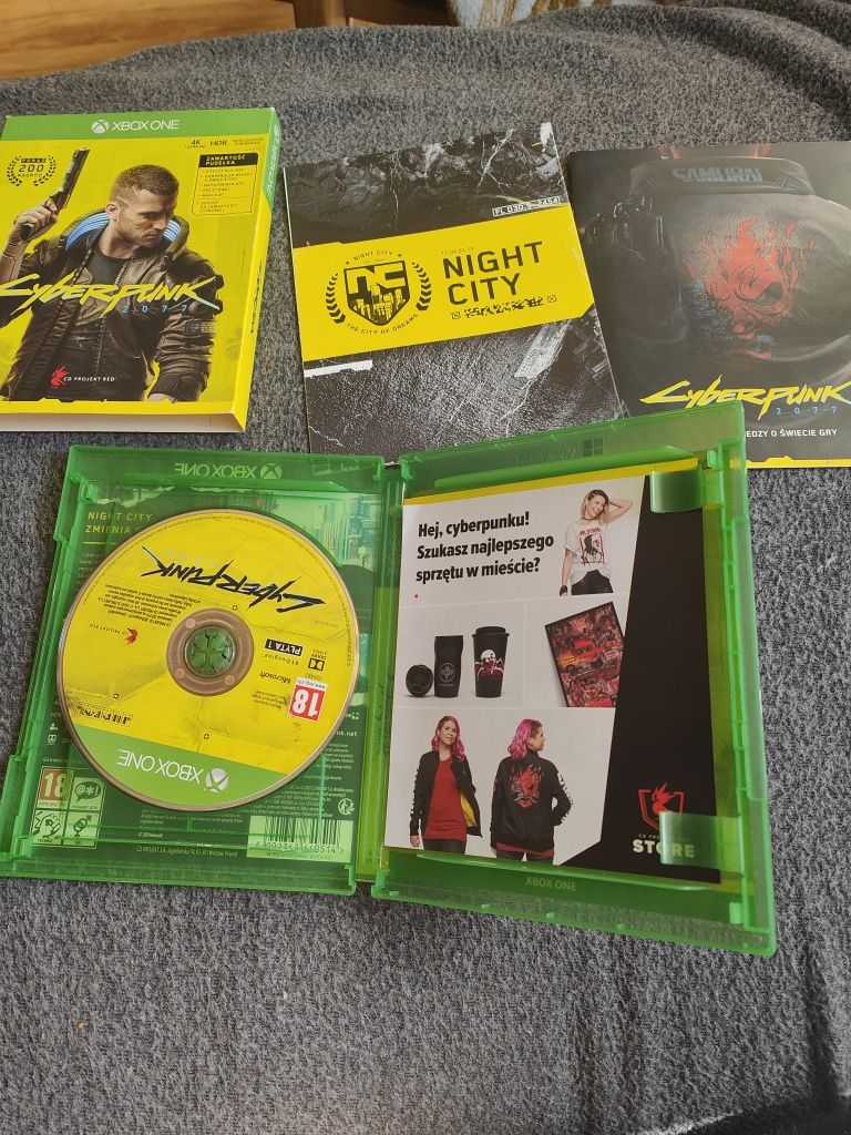 Cyberpunk 2077 Xbox one s x series Polska wersja