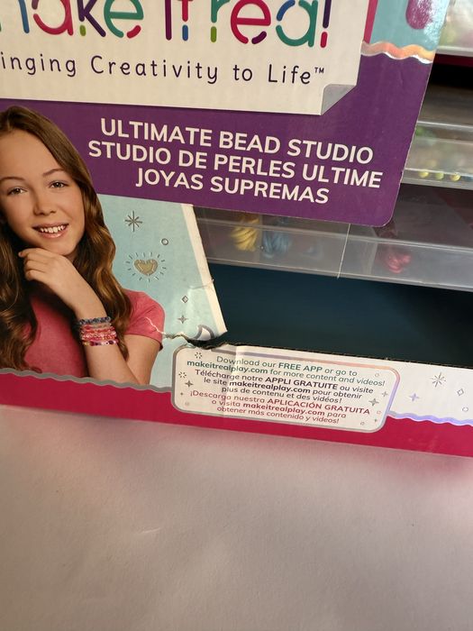 Make it Real Набір для створення браслетів з бісеру Власна студія