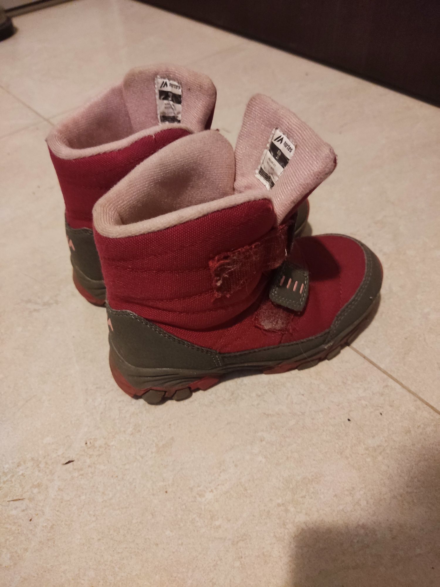 Buty zimowe dla dziewczynki