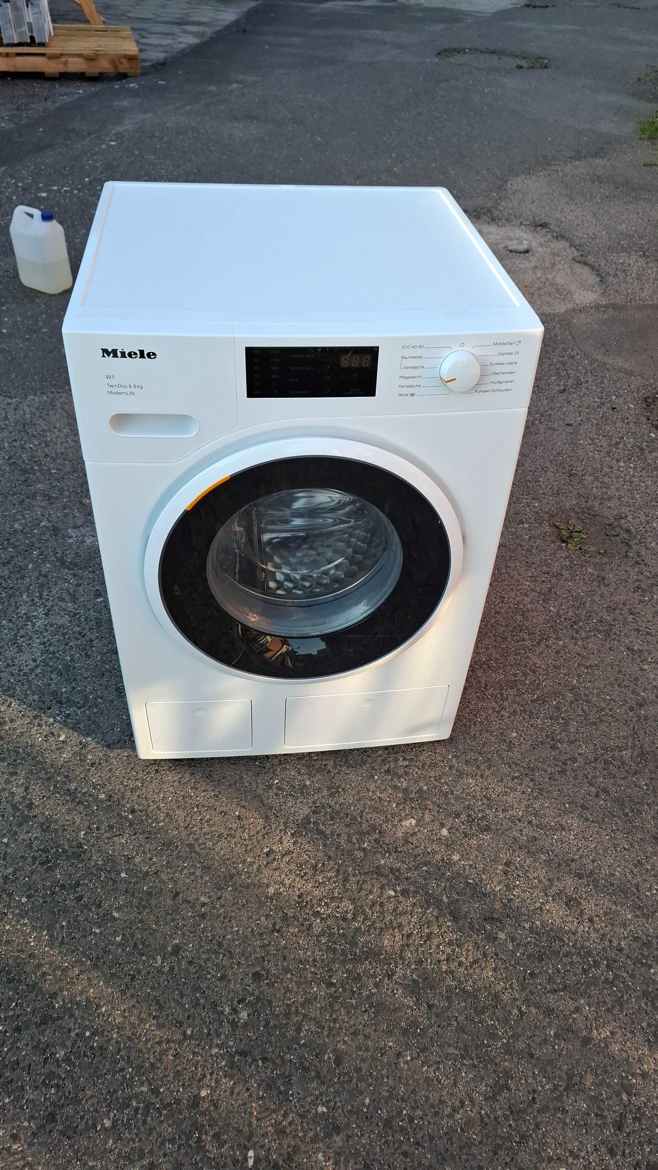 Miele pralka W1 WWD660 WCS TWIN DOS 8kg, sklep 6000zł poeskpoz