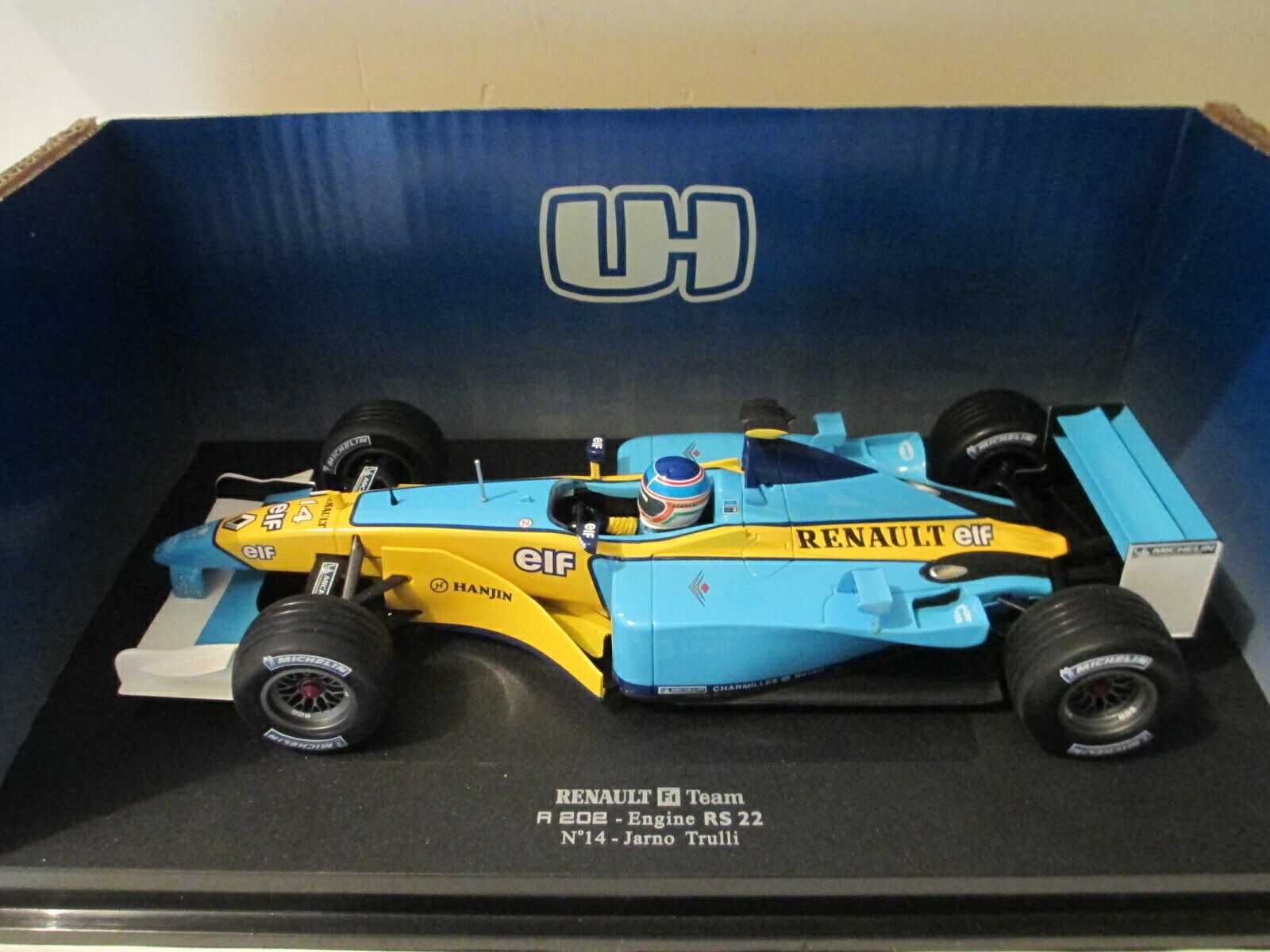 1:18 Universal Hobbies Renault F1 Jarno Trulli #14 2002