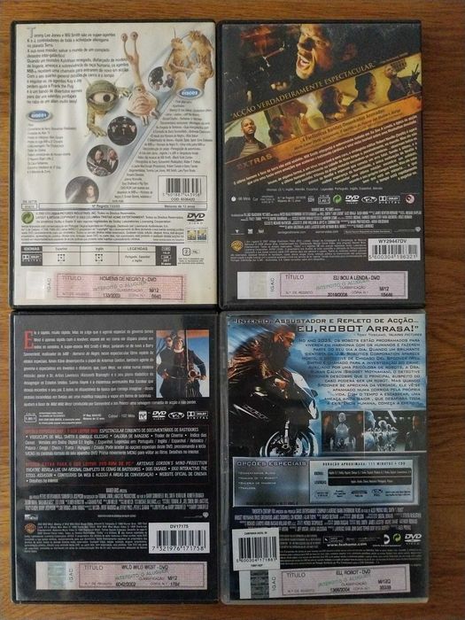 Pack original "Will Smith" 4 filmes com Will Smith