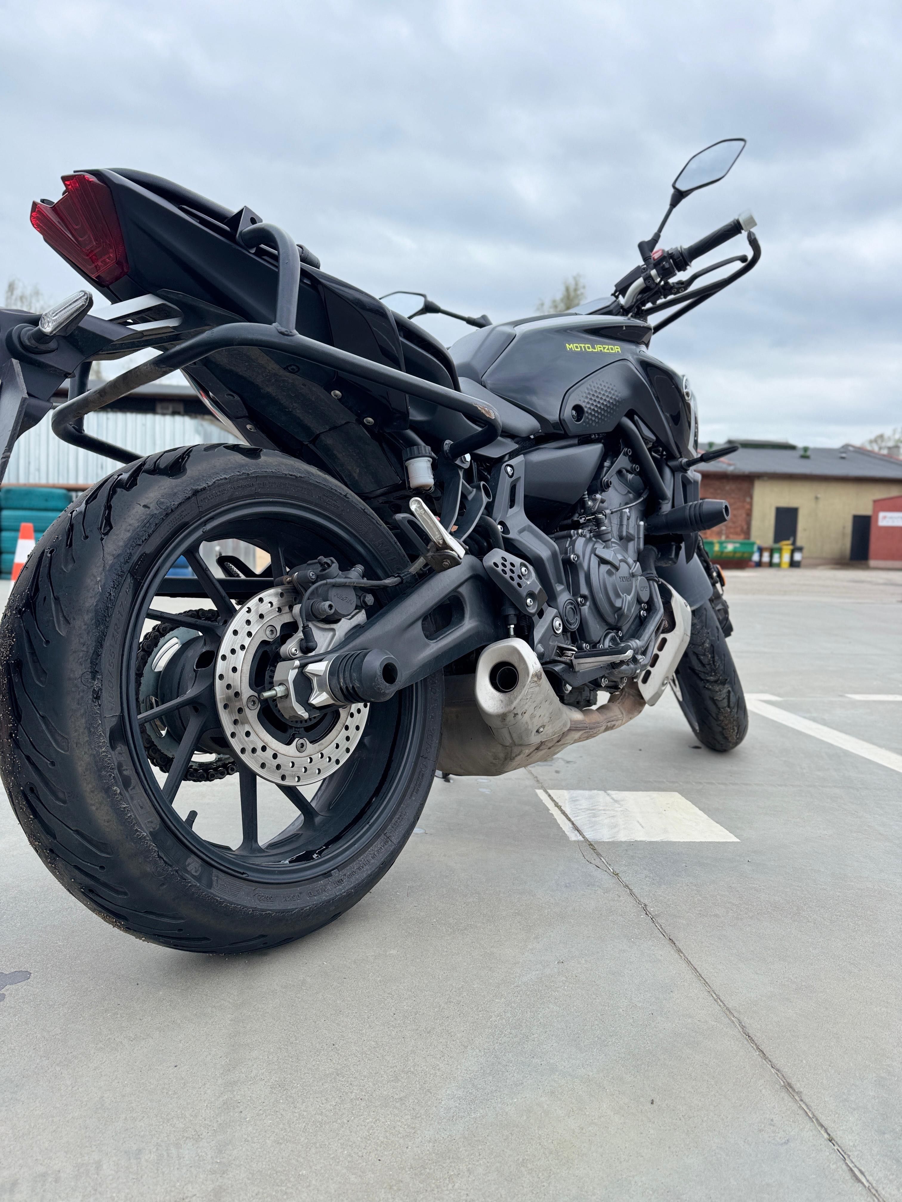 Yamaha MT07 2022r salon Polska