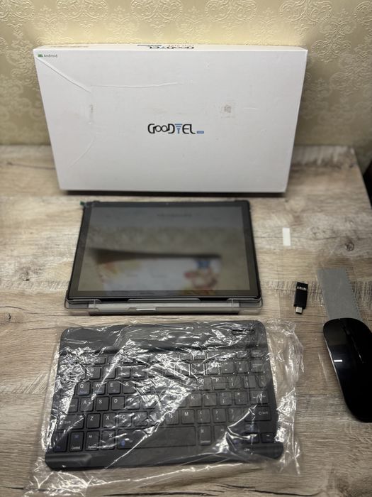 Планшет 10.1" GOODTEL G10 14/128Gb 8 ядер Android 13 8000 mAh Чорний