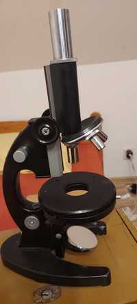 Mikroskop PZO M-9 1948 zabytek nowa cena