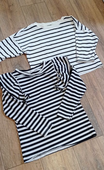 Dwie bluzki w paski mohito S