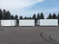 Kontener izoterma zabudowa garaz chlodnia 5m 6m 7m 7.3m 7.6m 9.0m 10m