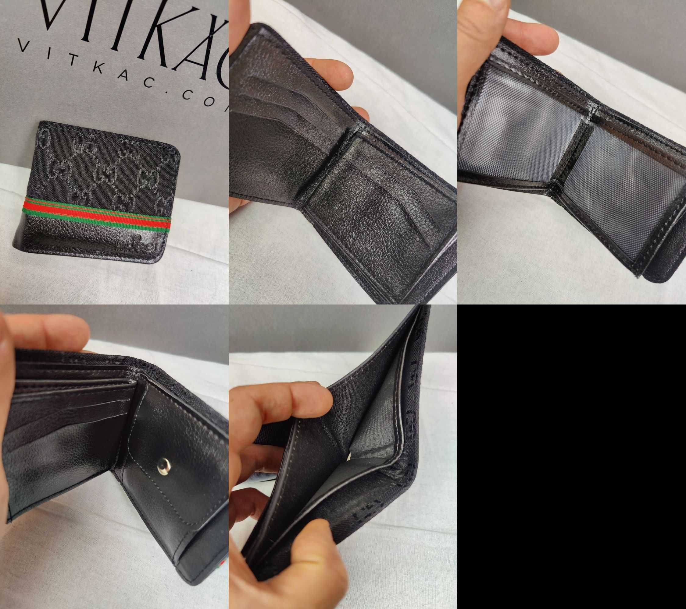 Portfel męski Armani Hugo Boss nowy logowany premium