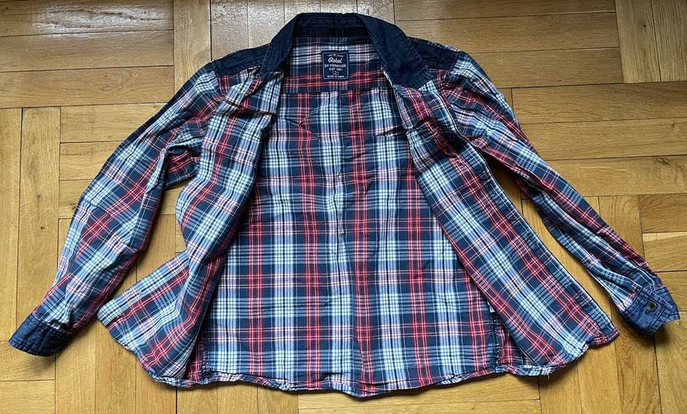 Koszula (w kratkę) - Primark - 128 (7/8l)