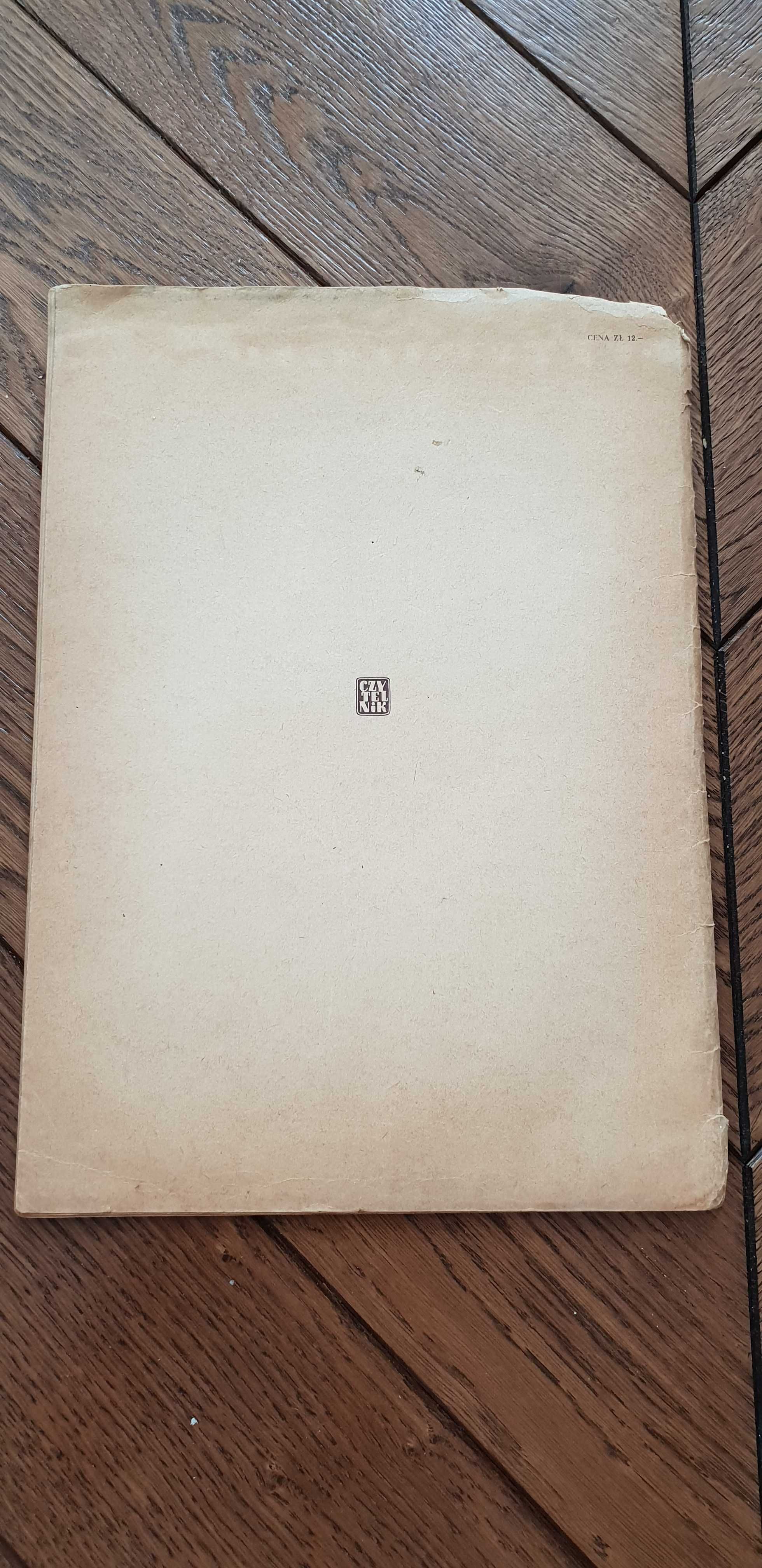 Zestaw nut rok 1953 "Zaczynam grać" Feliks Rybicki