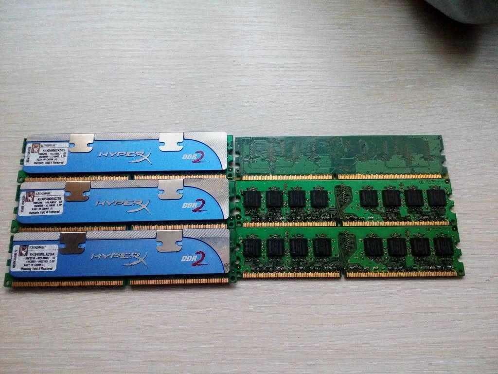 Память для ПК DDR2 1GB РС2 (Kingston, Samsung)