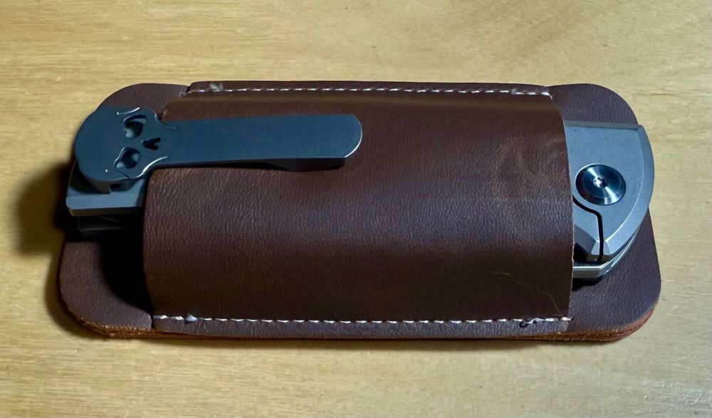Nóż Jufule wzór Chaves Knives Scapegout M390 Titanium Drop Point