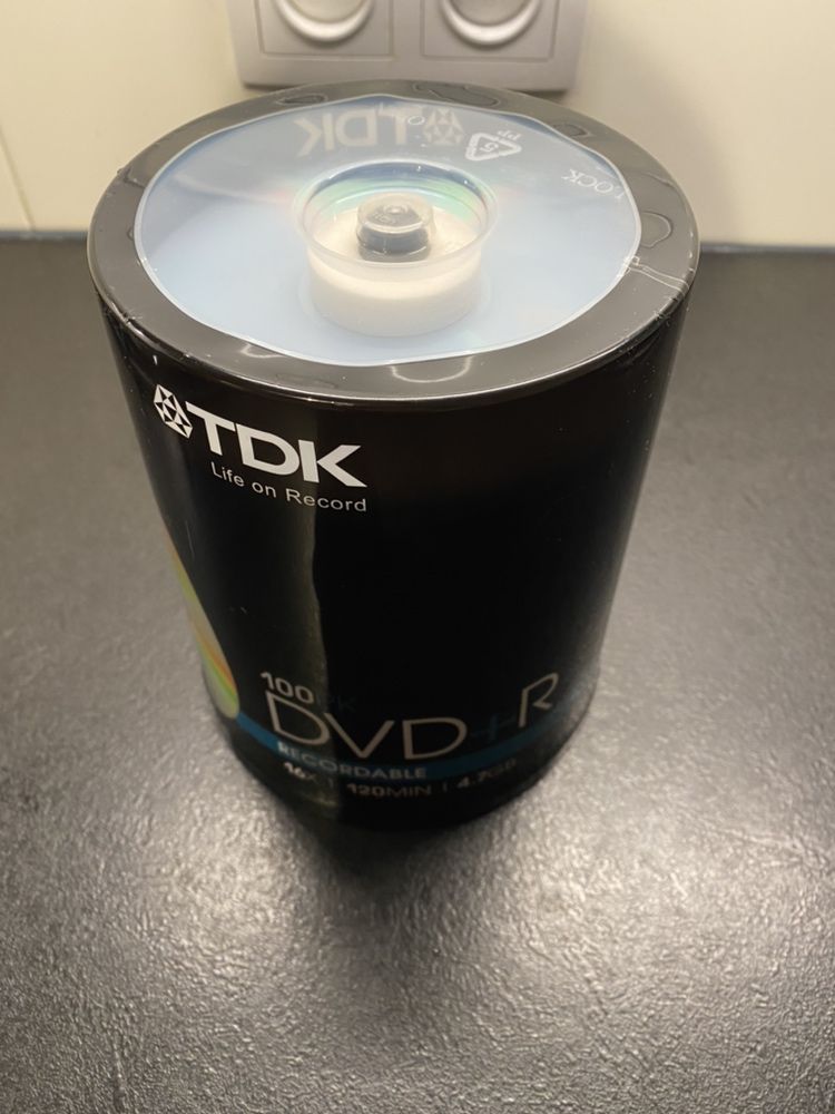 DVD +R 100 sztuk