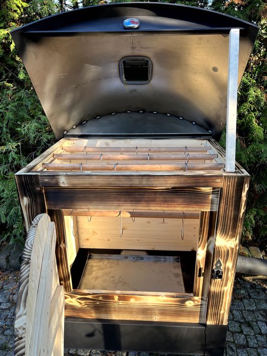 Wędzarnia Drewniana Ogrodowa PREMIUM 60 Opalana