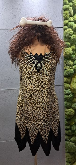 Strój przebranie kostium jaskiniowiec