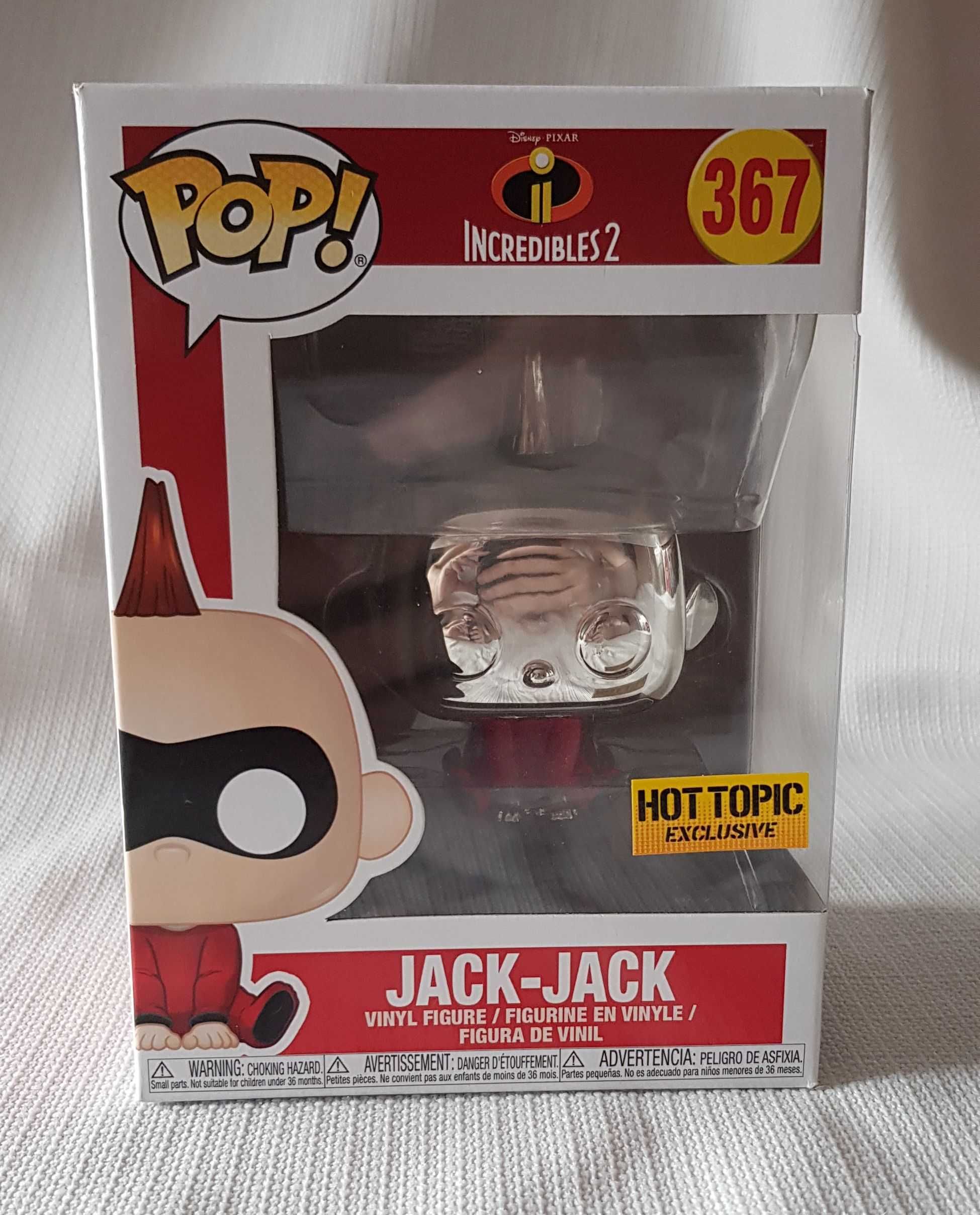 Funko Pop  Jack-Jack Chrome  #367 HT + protektor