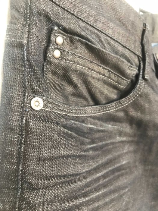 Jeansy Tom Tailor bootcut model New Dennis 31/32 grafitowy granat