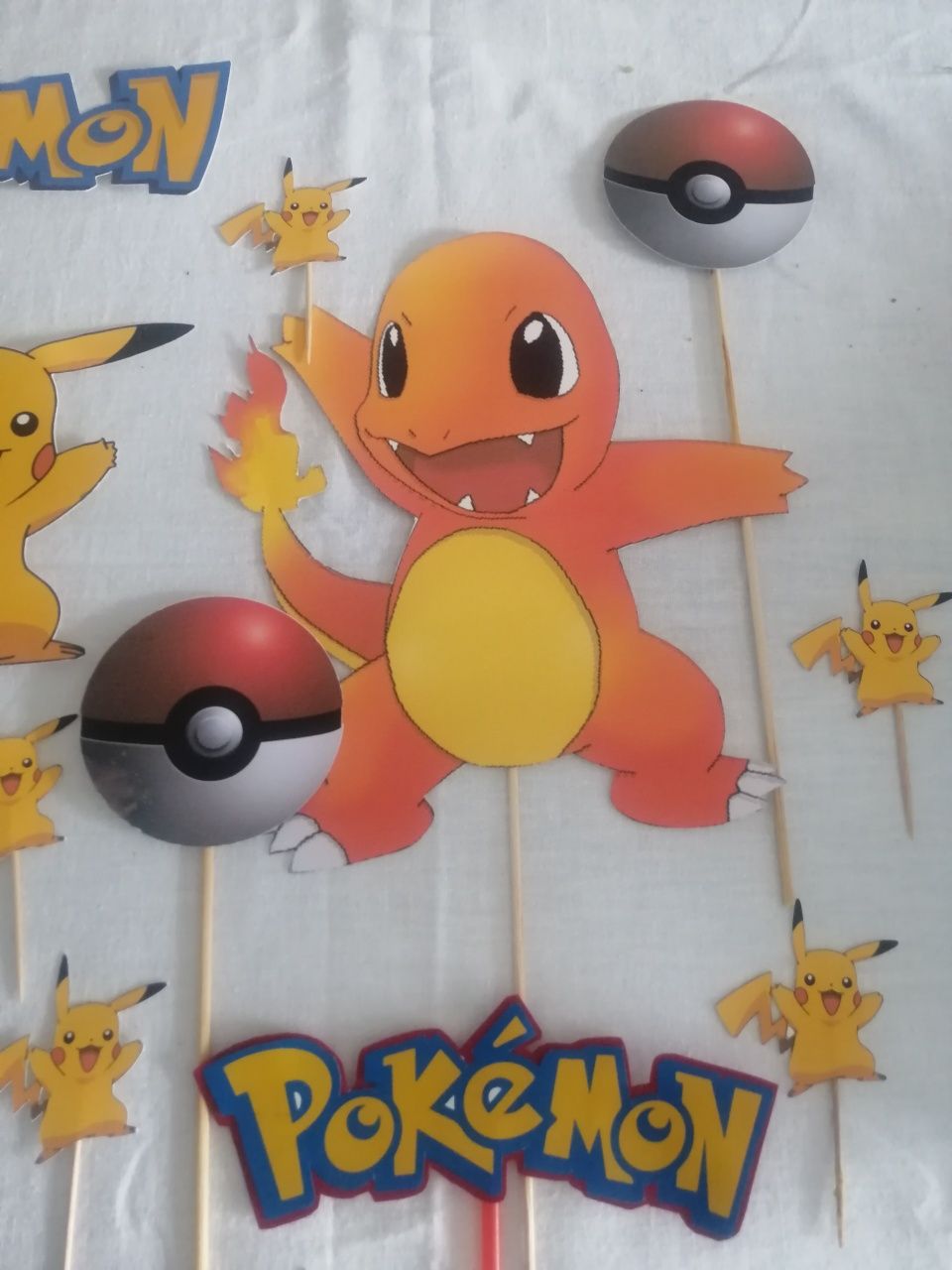 Pokémon adereços aniversário