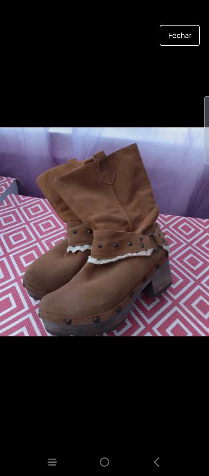 Vendo botas nunca usadas