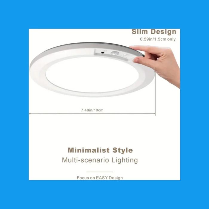 Светодиодный светильник 8000 mah пульт управления датчик движения