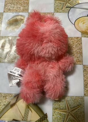 Лабубу рожева брелок