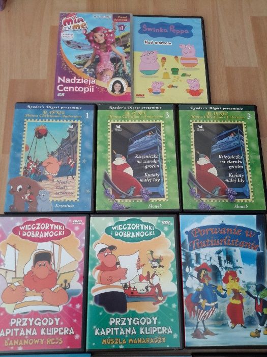 bajki, kliper, Tom i Jerry, Winx, Harry Potter, Cliffiord