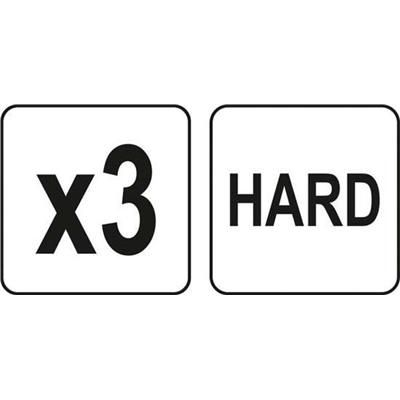 Siatka ścierna 225mm P220 do szlifierki 3szt Yato