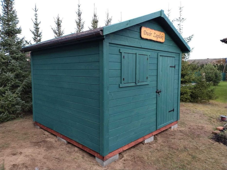 Domek Przepiórka 3x3m/narzędziownik/domek gospodarczy/altana