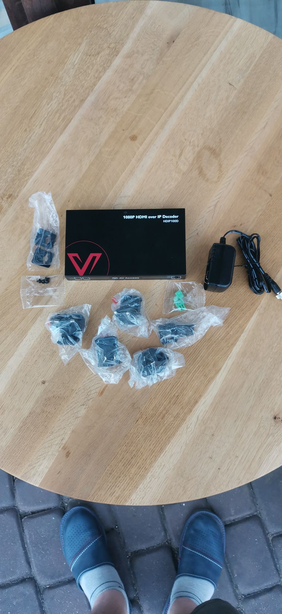 Dekoder HDMI over IP AV Access HDIP100D – 1080p, PoE, Video Wall, Plug