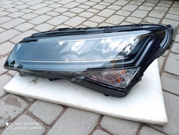 Skoda Superb 3 lift 2021 - reflektor lewy oryginalny full led europa