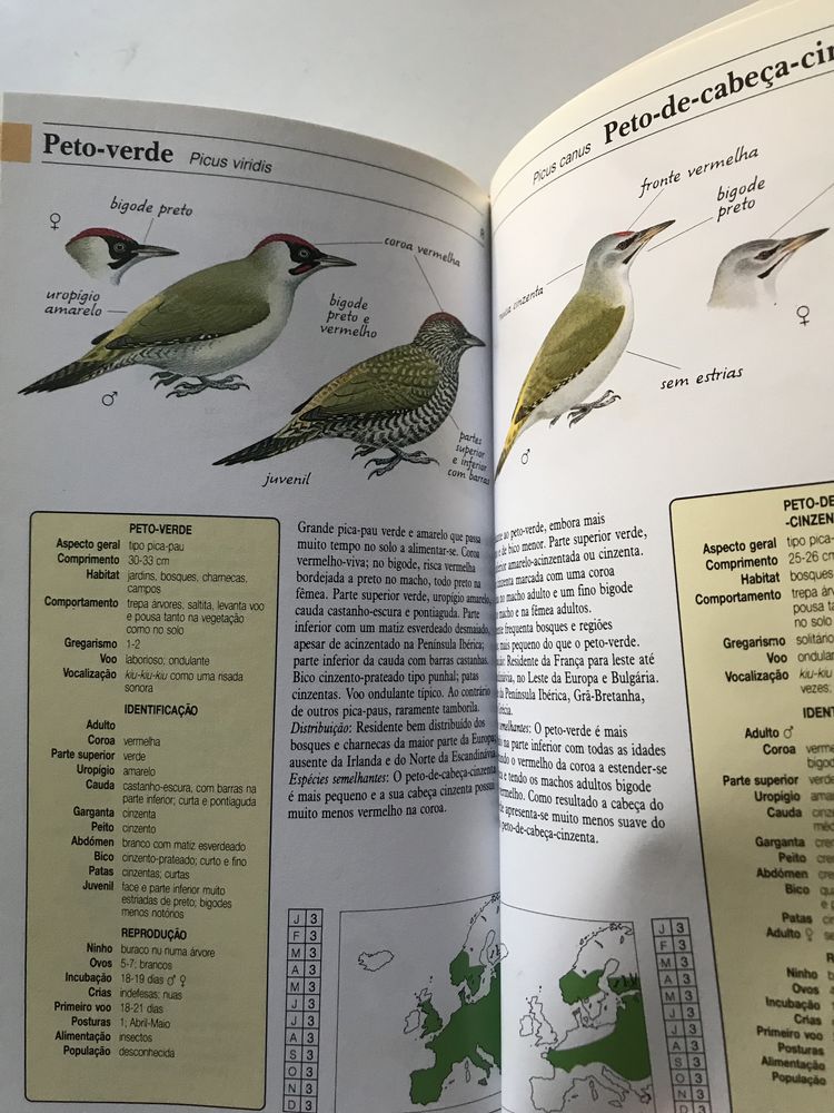 Guia de campo das aves de Portugal e da Europa