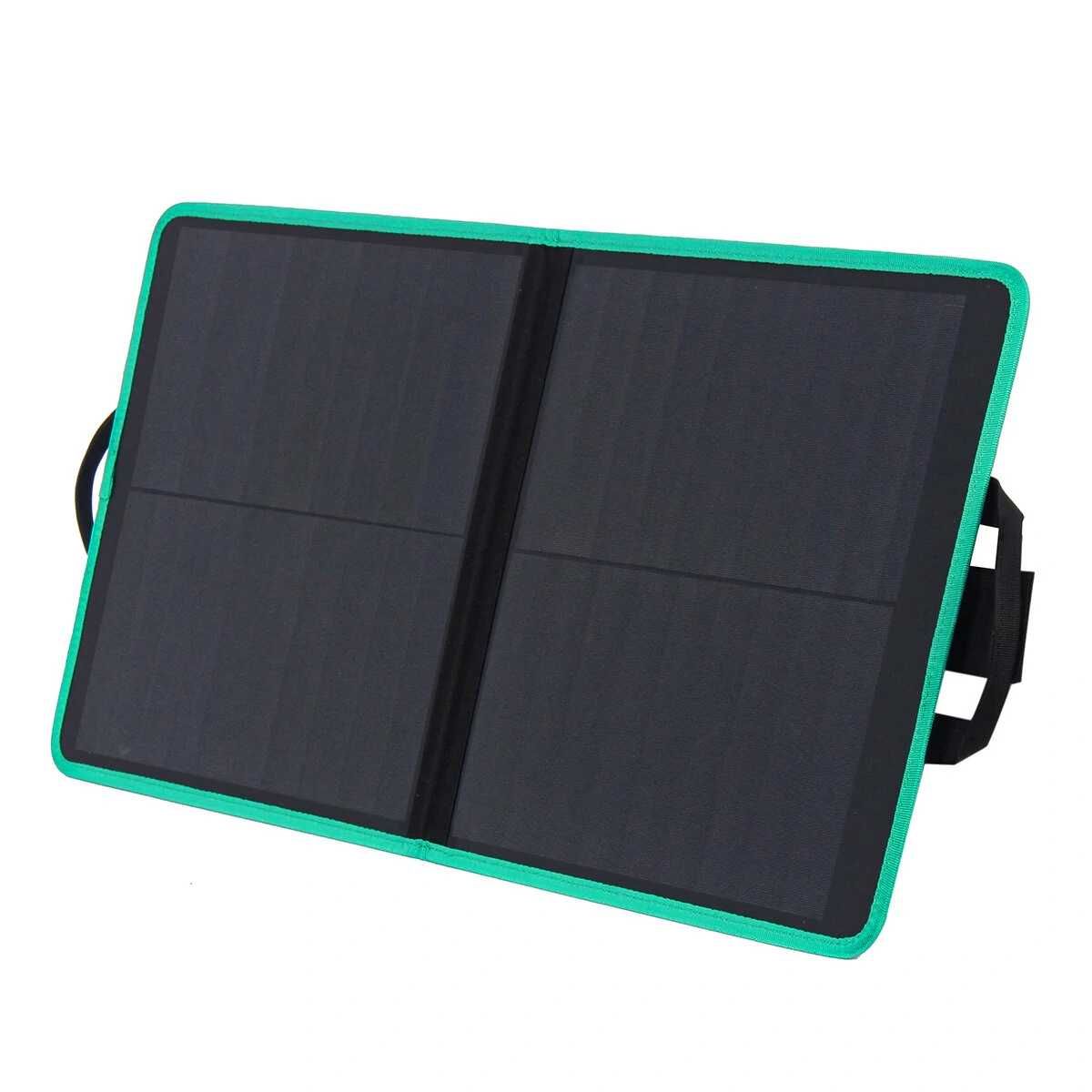 Солнечная панель зарядное 60W 5-25V/2-3A USB DC 5,1 мм Tipe-C