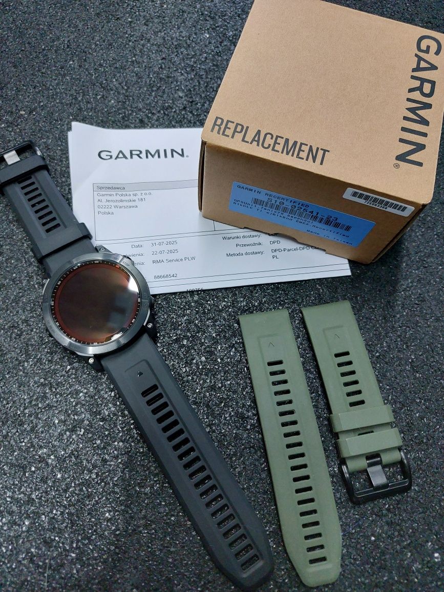 Garmin Fenix 7X Sapphire Solar Titanium DLC Multiband
